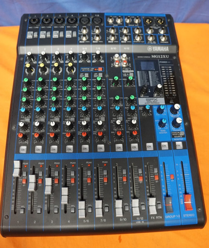 Yamaha mg12xu console mixer - mixer, 12