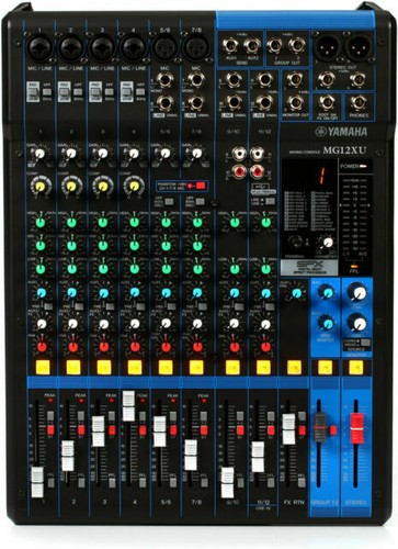 Yamaha mg12xu mixer - yamaha,