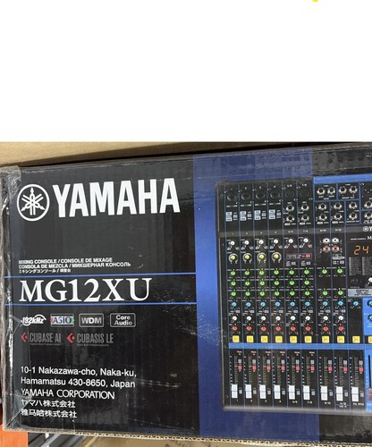 Yamaha mg12xu mixer analogico - mg12xu,
