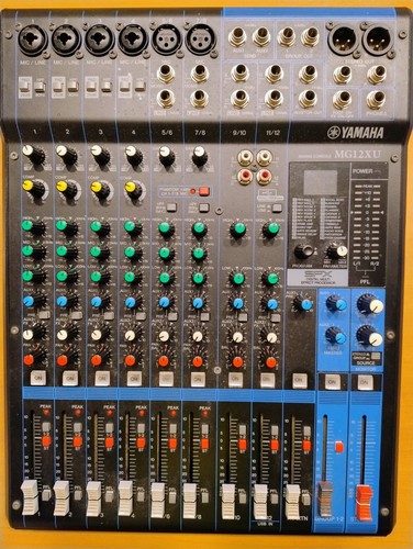 Yamaha mg12xu mixer audio - mg12xu,