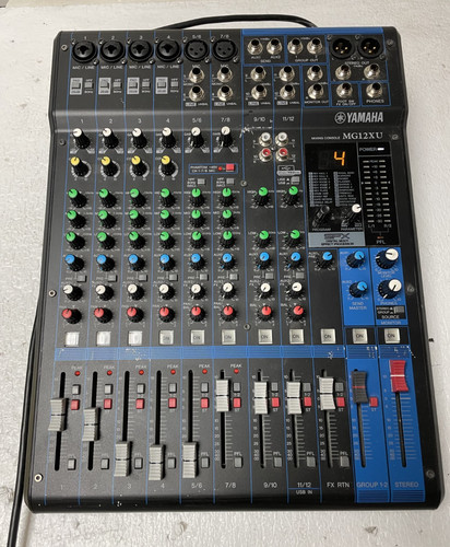 Yamaha mg12xu mixer analogico - mixer,