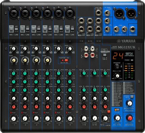 Yamaha 12xuk mixer 12 - yamaha, mg