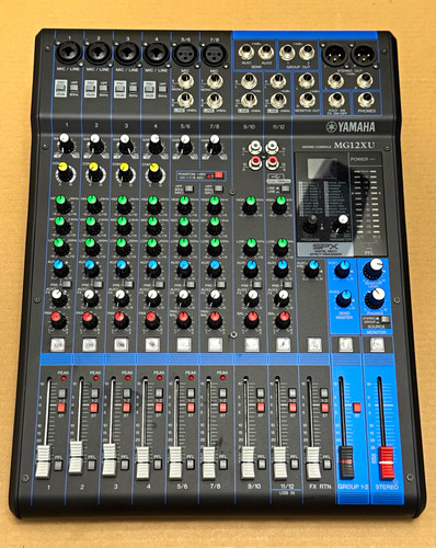 Yamaha mg12xu console - yamaha,