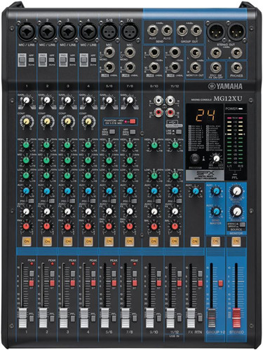 Yamaha mg12xu mixer con 6 - yamaha,