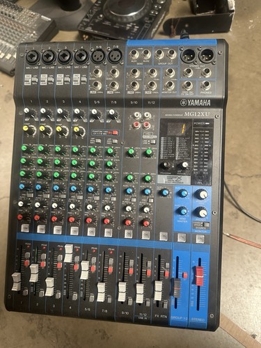 Yamaha mg12xu mixer - yamaha,