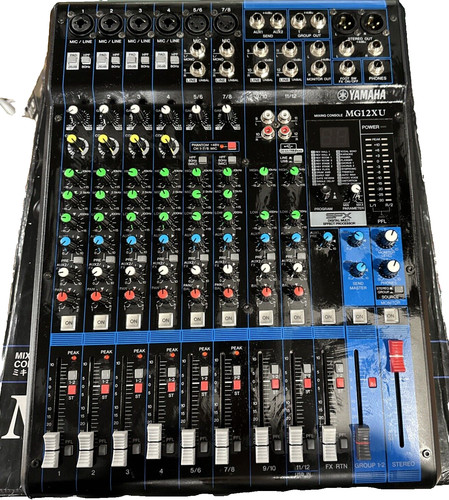 Yamaha mg12xu mixer - yamaha, canali