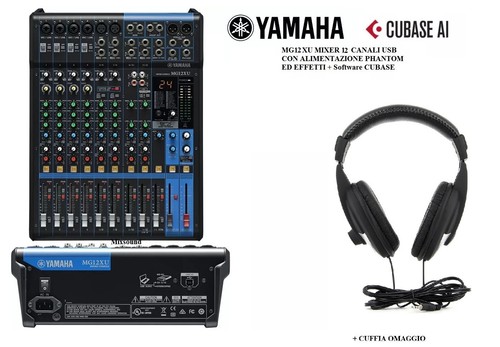 Yamaha mg12xu mixer analogico - yamaha,